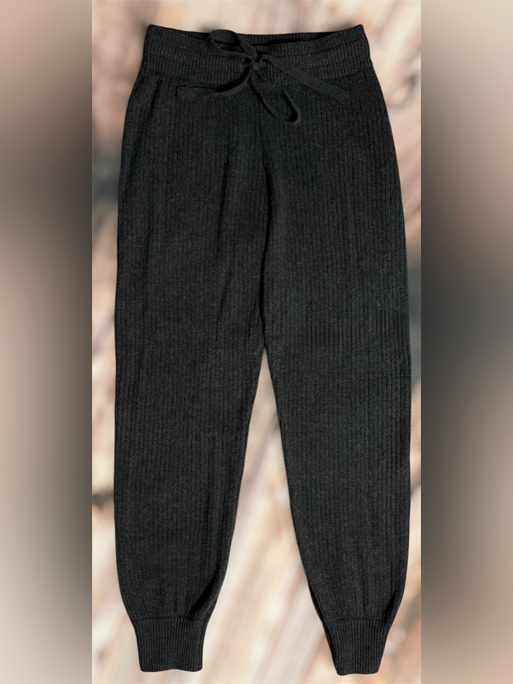 SPIRITUAL GANGSTER || Ribbed Knit Jogger in Vintage Black - SZ XS ✨NWT✨ - Picture 8 of 9